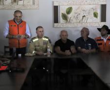 Em Rio Bonito do Iguaçu, Ratinho Junior anuncia força-tarefa para reconstrução das casas