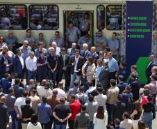 Cidades da Região Metropolitana de Curitiba ganham 115 novos ônibus para transporte coletivo