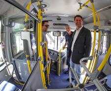 Cidades da Região Metropolitana de Curitiba ganham 115 novos ônibus para transporte coletivo