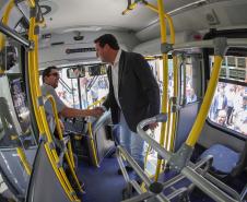 Cidades da Região Metropolitana de Curitiba ganham 115 novos ônibus para transporte coletivo