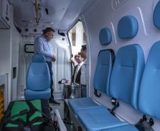 Governador entrega 150 ambulâncias com UTIs para todas as regiões do Paraná