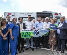 Governador entrega 150 ambulâncias com UTIs para todas as regiões do Paraná