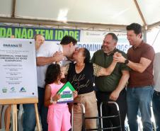 Governador inaugura o Condomínio do Idoso de Guarapuava, o 8° do Estado