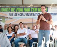 Governador inaugura o Condomínio do Idoso de Guarapuava, o 8° do Estado