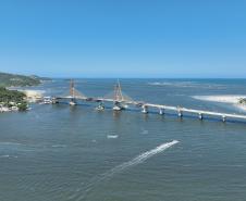 Ponte de Guaratuba já aumentou PIB do Paraná em R$ 368,6 milhões, aponta Ipardes