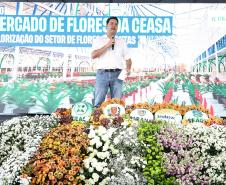 Ratinho Junior assina ordem de serviço do novo Mercado de Flores da Ceasa Curitiba