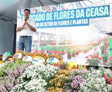 Ratinho Junior assina ordem de serviço do novo Mercado de Flores da Ceasa Curitiba