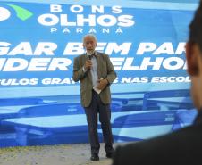 Estado lança 2ª fase do Programa Bons Olhos Paraná para atender mais 540 mil alunos