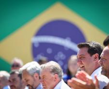 Ratinho Junior entrega 243 drones para monitoramento aéreo das forças de segurança do Paraná