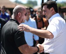 Ratinho Junior entrega 243 drones para monitoramento aéreo das forças de segurança do Paraná