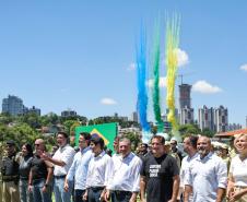 Ratinho Junior entrega 243 drones para monitoramento aéreo das forças de segurança do Paraná