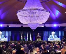 Piana participa da posse do novo presidente da Associação Comercial do Paraná