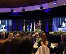 Piana participa da posse do novo presidente da Associação Comercial do Paraná