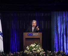 Piana participa da posse do novo presidente da Associação Comercial do Paraná