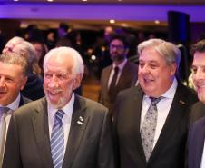 Piana participa da posse do novo presidente da Associação Comercial do Paraná