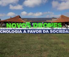 Ratinho Junior entrega 243 drones para monitoramento aéreo das forças de segurança do Paraná