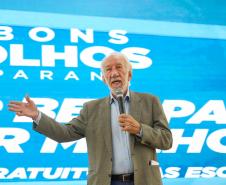 Estado lança 2ª fase do Programa Bons Olhos Paraná para atender mais 540 mil alunos