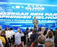 Estado lança 2ª fase do Programa Bons Olhos Paraná para atender mais 540 mil alunos