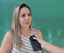 O governador Carlos Massa Ratinho Junior e o secretário de Educação, Roni Miranda, anunciam nesta quinta-feira (5) no Seminário de Diretores da rede estadual novos investimentos do programa Escola Mais Bonita, em Foz do Iguaçu.