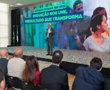 O vice-governador Darci Piana participa nesta segunda-feira (9) do lançamento da Jornada Paraná IBID 2030. Foto: Geraldo Bubniak/AEN