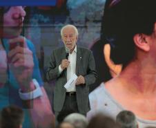 O vice-governador Darci Piana participa nesta segunda-feira (9) do lançamento da Jornada Paraná IBID 2030. Foto: Geraldo Bubniak/AEN