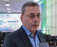 O vice-governador Darci Piana participa nesta segunda-feira (9) do lançamento da Jornada Paraná IBID 2030. Foto: Geraldo Bubniak/AEN