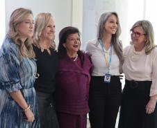 O governador Carlos Massa Ratinho Junior recebe nesta segunda-feira (23) representantes do Grupo Mulheres do Brasil.