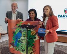 O governador Carlos Massa Ratinho Junior recebe nesta segunda-feira (23) representantes do Grupo Mulheres do Brasil.