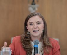 O governador Carlos Massa Ratinho Junior recebe nesta segunda-feira (23) representantes do Grupo Mulheres do Brasil.