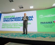 Paraná lança Cadastro do Cuidador e reforça cooperação em políticas para pessoa idosa