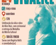 Sérgio Reis, tributo a Alice Ruiz na BPP e atividades literárias estão na agenda cultural