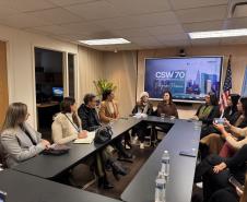 Paraná fortalece cooperação internacional e encerra participação na CSW70 com agenda de políticas públicas para mulheres