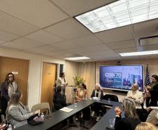 Paraná fortalece cooperação internacional e encerra participação na CSW70 com agenda de políticas públicas para mulheres