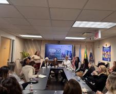 Paraná fortalece cooperação internacional e encerra participação na CSW70 com agenda de políticas públicas para mulheres