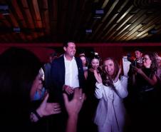 Governador Carlos Massa Ratinho Júnior participou nesta terça-feira (3) do evento Paraná Unido pelas Mulheres - As Protagonistas, no Teatro Guaíra.