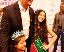 Governador Carlos Massa Ratinho Júnior participou nesta terça-feira (3) do evento Paraná Unido pelas Mulheres - As Protagonistas, no Teatro Guaíra.