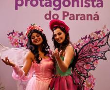 Governador Carlos Massa Ratinho Júnior participou nesta terça-feira (3) do evento Paraná Unido pelas Mulheres - As Protagonistas, no Teatro Guaíra.