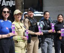 Violência contra a mulher: Segurança promove ação em Curitiba e mais 10 cidades