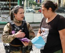 Violência contra a mulher: Segurança promove ação em Curitiba e mais 10 cidades