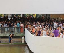 Recorde de público: mais de 3 mil pessoas acompanham concerto da série “Mostly Mozart 2 ” da Orquestra Sinfônica do Paraná no MON