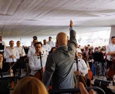 Recorde de público: mais de 3 mil pessoas acompanham concerto da série “Mostly Mozart 2 ” da Orquestra Sinfônica do Paraná no MON