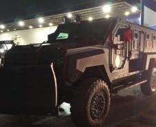 Novos blindados das forças de segurança começam a chegar ao Paraná