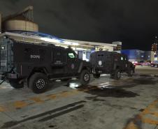 Novos blindados das forças de segurança começam a chegar ao Paraná