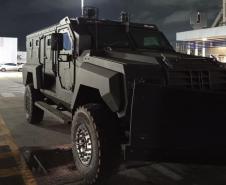 Novos blindados das forças de segurança começam a chegar ao Paraná