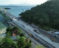 Foto: Gediel Mendes / Consórcio Supervisor Ponte de Guaratuba