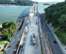 Foto: Gediel Mendes / Consórcio Supervisor Ponte de Guaratuba