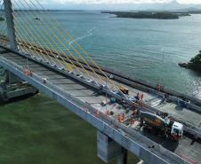 Foto: Gediel Mendes / Consórcio Supervisor Ponte de Guaratuba