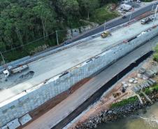 Foto: Gediel Mendes / Consórcio Supervisor Ponte de Guaratuba