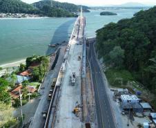 Foto: Gediel Mendes / Consórcio Supervisor Ponte de Guaratuba