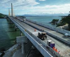 Foto: Gediel Mendes / Consórcio Supervisor Ponte de Guaratuba